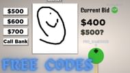 Free Active Codes in Idiotic Investing (Image via Roblox || Sportskeeda)